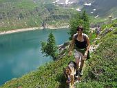 Dalle Baite di Mezzeno giro ad anello a Cima Giovanni Paolo II, ai Laghi Gemelli e ai Laghetti della Paura e di Val Vegia - 11 luglio 2010 - FOTOGALLERY